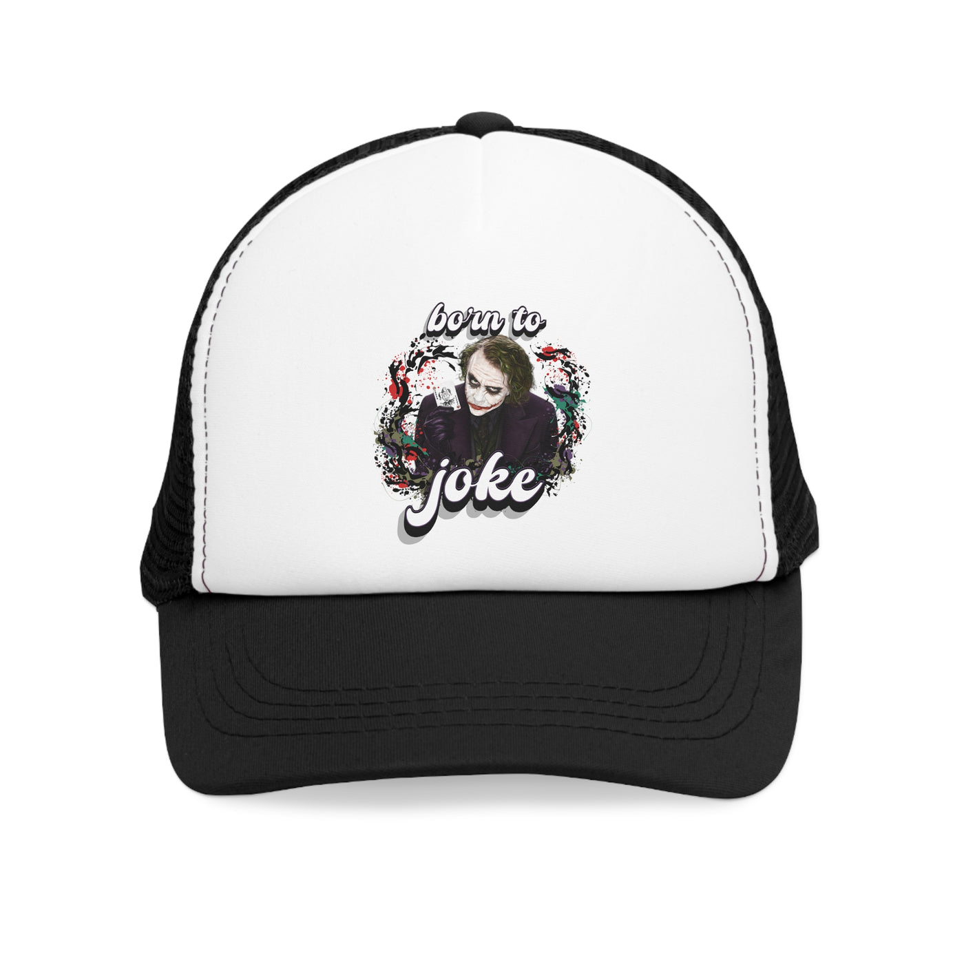 Joker Mesh Cap, Graphic Trucker Hat