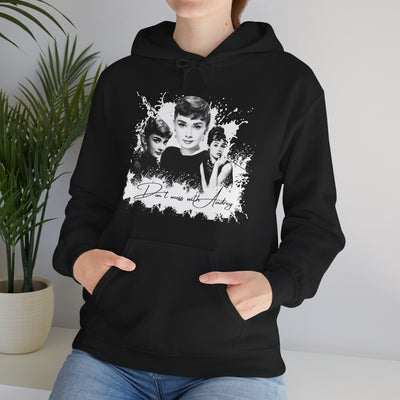 Retro Audrey Hepburn Hoodie - Classic Style