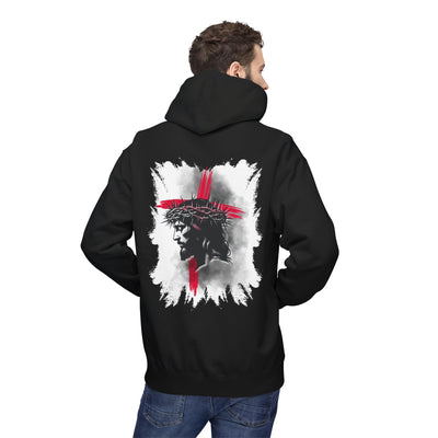 Faith-Inspired Hoodie: Blessed, Saved, Loved - Christian JESUS