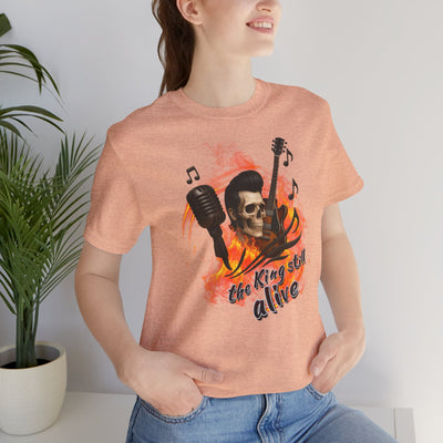 Music Vibes Unisex Jersey Tee - 'The King Still Alive' Graphic T-Shirt
