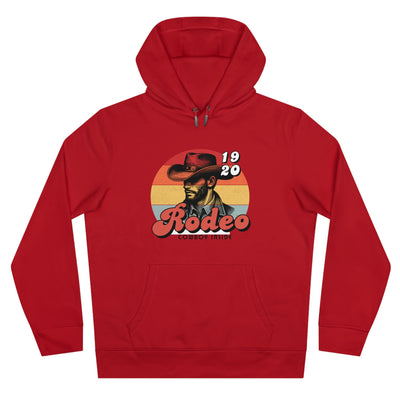 Retro Rodeo King Sweatshirt, Cowboy Hoodie, Western Apparel, Gift for Ranchers, Rodeo Fans, Cozy Hoodie for Men