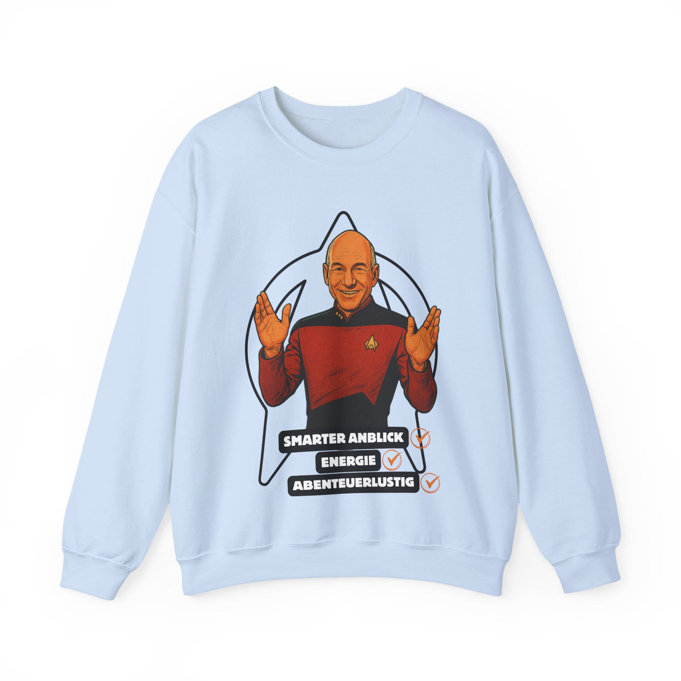Smarter Captain PICARD– UNISEX SWEATSHIRT