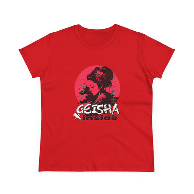 "Geisha Inside"Fleece Shirt, Cozy
