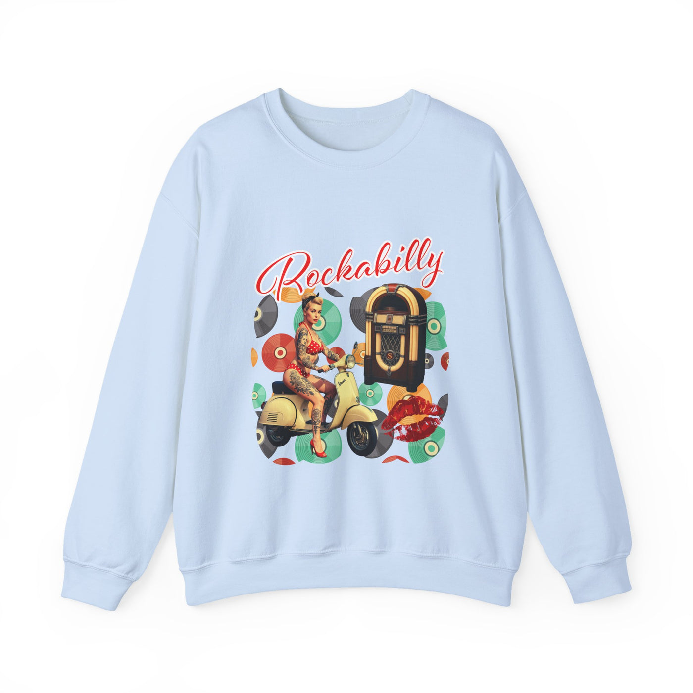 RockabillyHeavy Blend Sweatshirt | Vintage Vibe