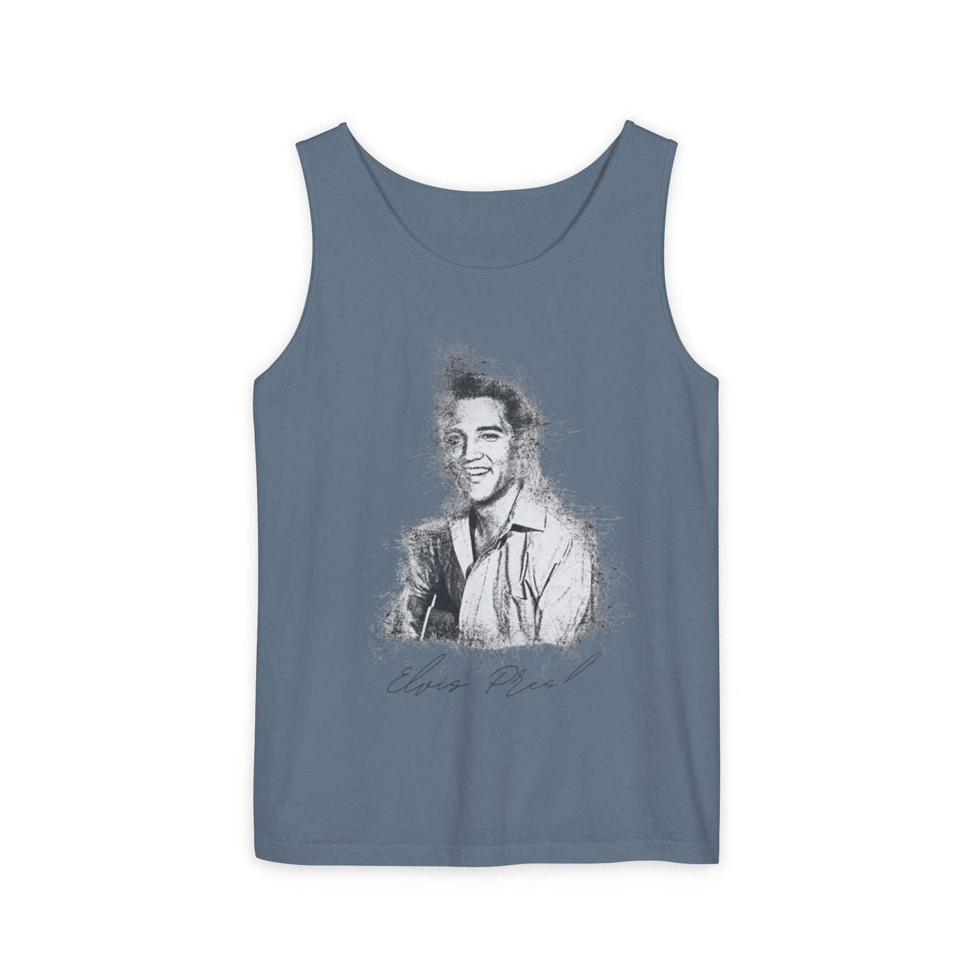 Tank Top - Elvis Presley Inspired Vintage Design