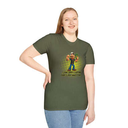 Retro Popeye Unisex Softstyle T-Shirt