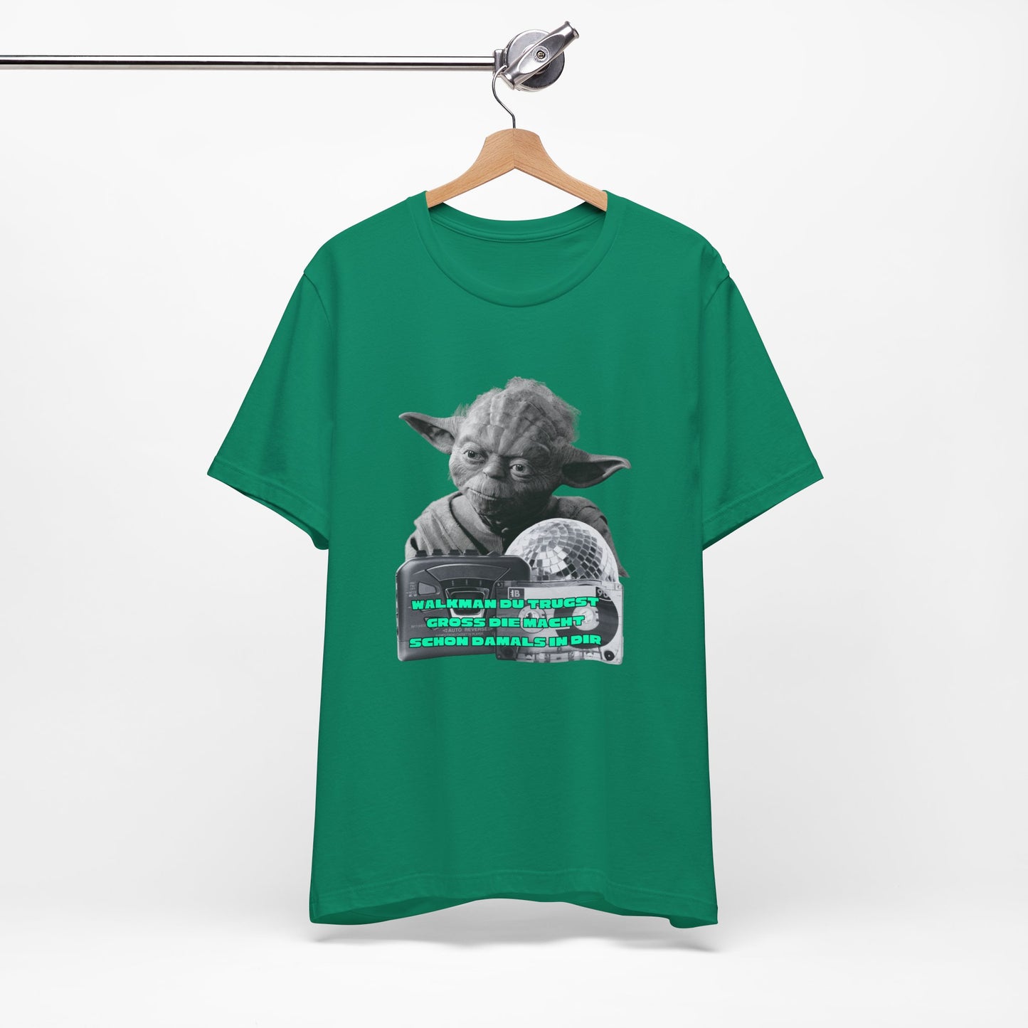 Funny Yoda Quote Unisex Tee - Walkman du kennst - erfahren du bist starwars