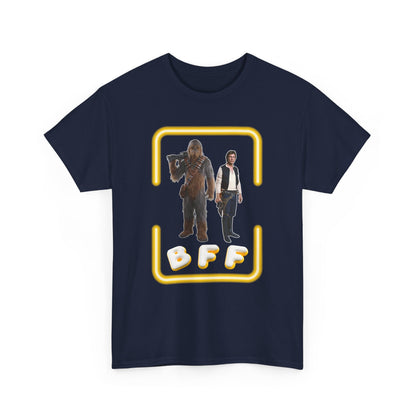 BFF Chewbacca & Han Solo Unisex Heavy Cotton Shirt