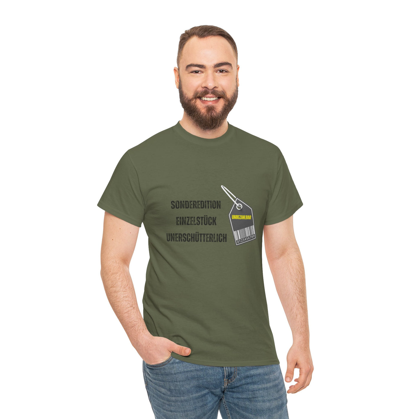 T-Shirt - "Sonderedition - Einzelstück - unerschütterlich und unbezahlbar"