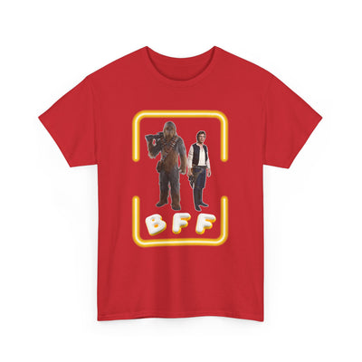 BFF Chewbacca &amp; Han Solo Unisex Heavy Cotton Shirt