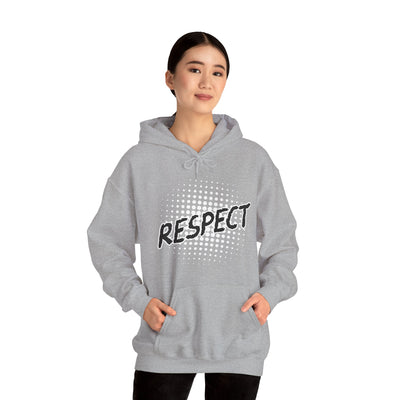 Respect Unisex Hooded Sweatshirt, Streetwear Hoodie