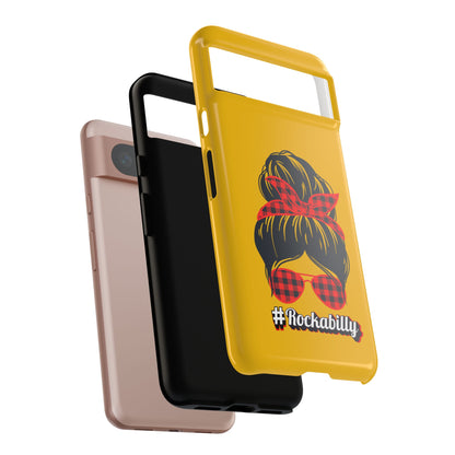 Handyhülle Rockabilly Phone Case, Vintage Scooter Design, Retro Style Cover