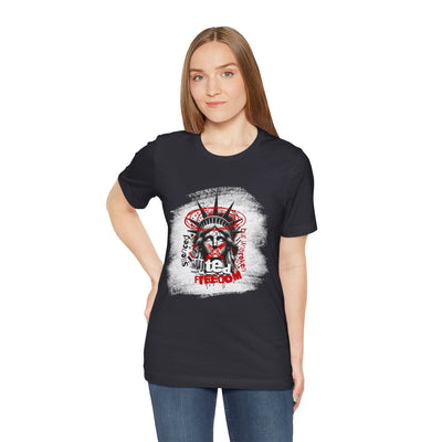 Freedom-Themed Unisex T-Shirt, Statue of Liberty - Freiheitsstatue