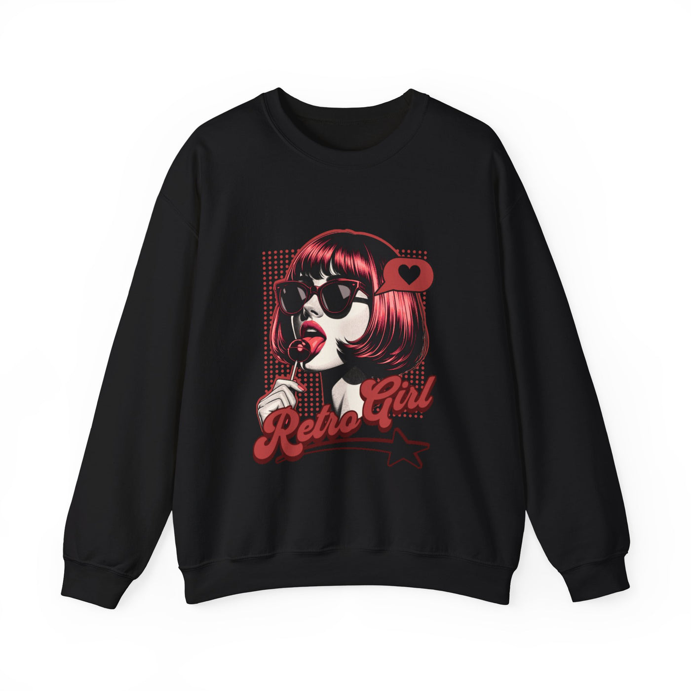 Retrogirl  Pop Art Women's Sweatshirt