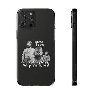 I Came, I Saw & Forgot, Alan Hangover -  Funny Phone Case  - Handyhülle -