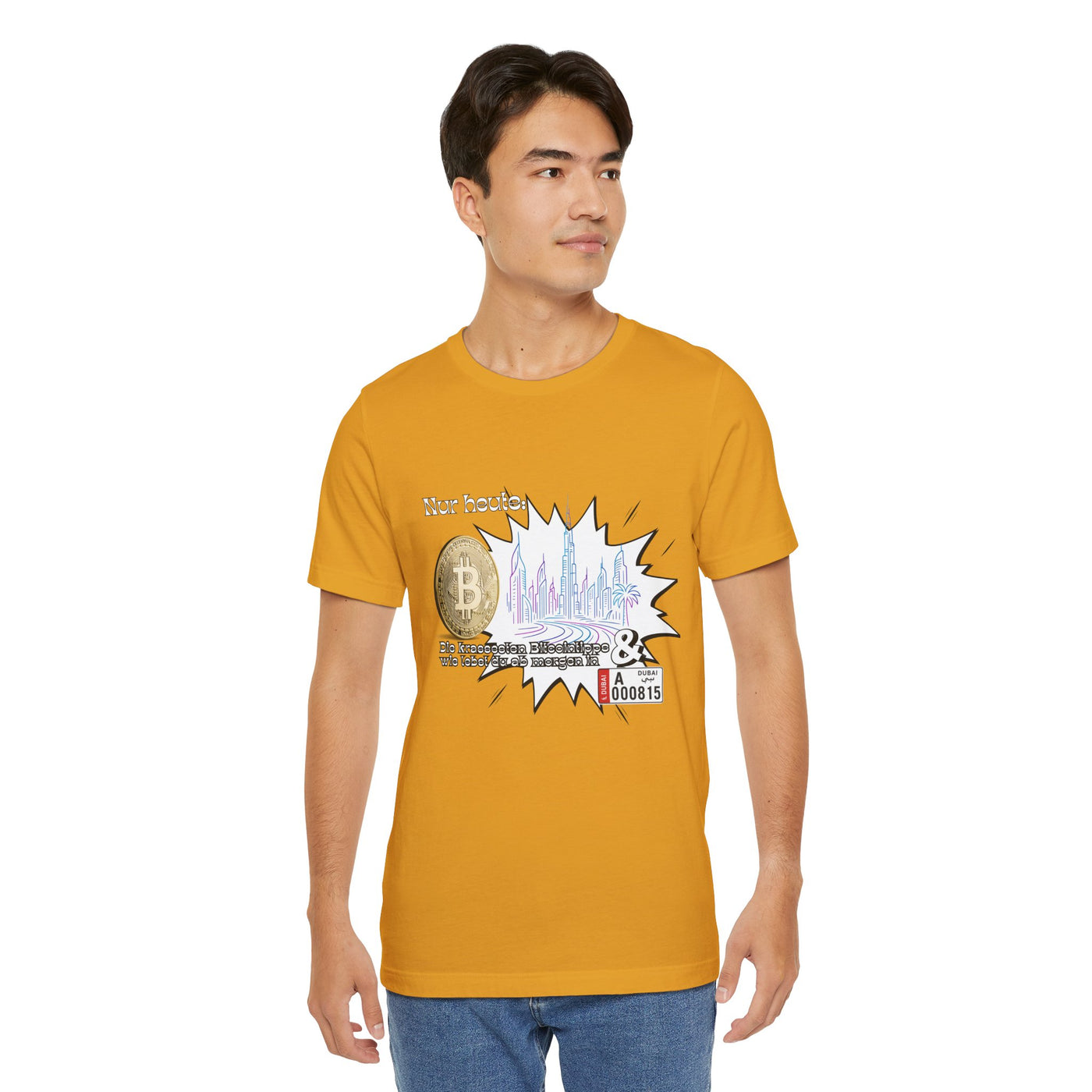 Bitcoins Dubai - Rosarote Welt - lass dich nicht verarschen T - Shirt