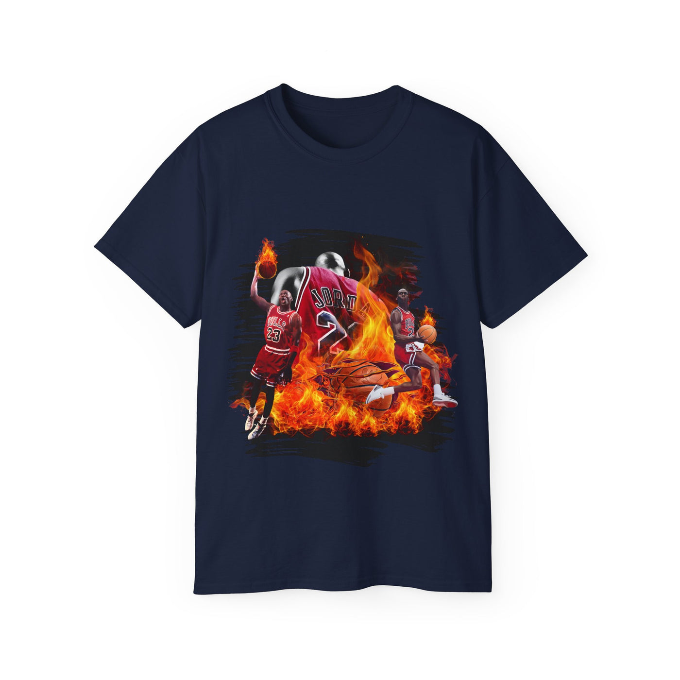 Basketball Jordan, Cool Sports Shirt, Unisex Cotton T-Shirt