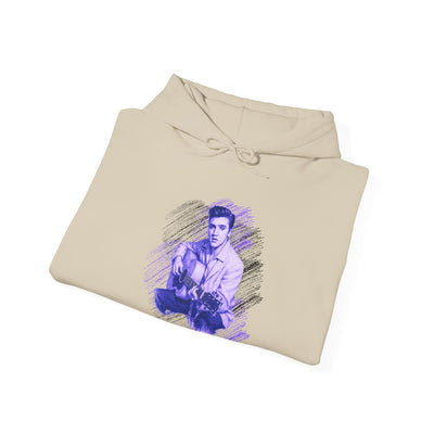 Elvis Presley Vintage-Inspired Unisex Hooded Sweatshirt
