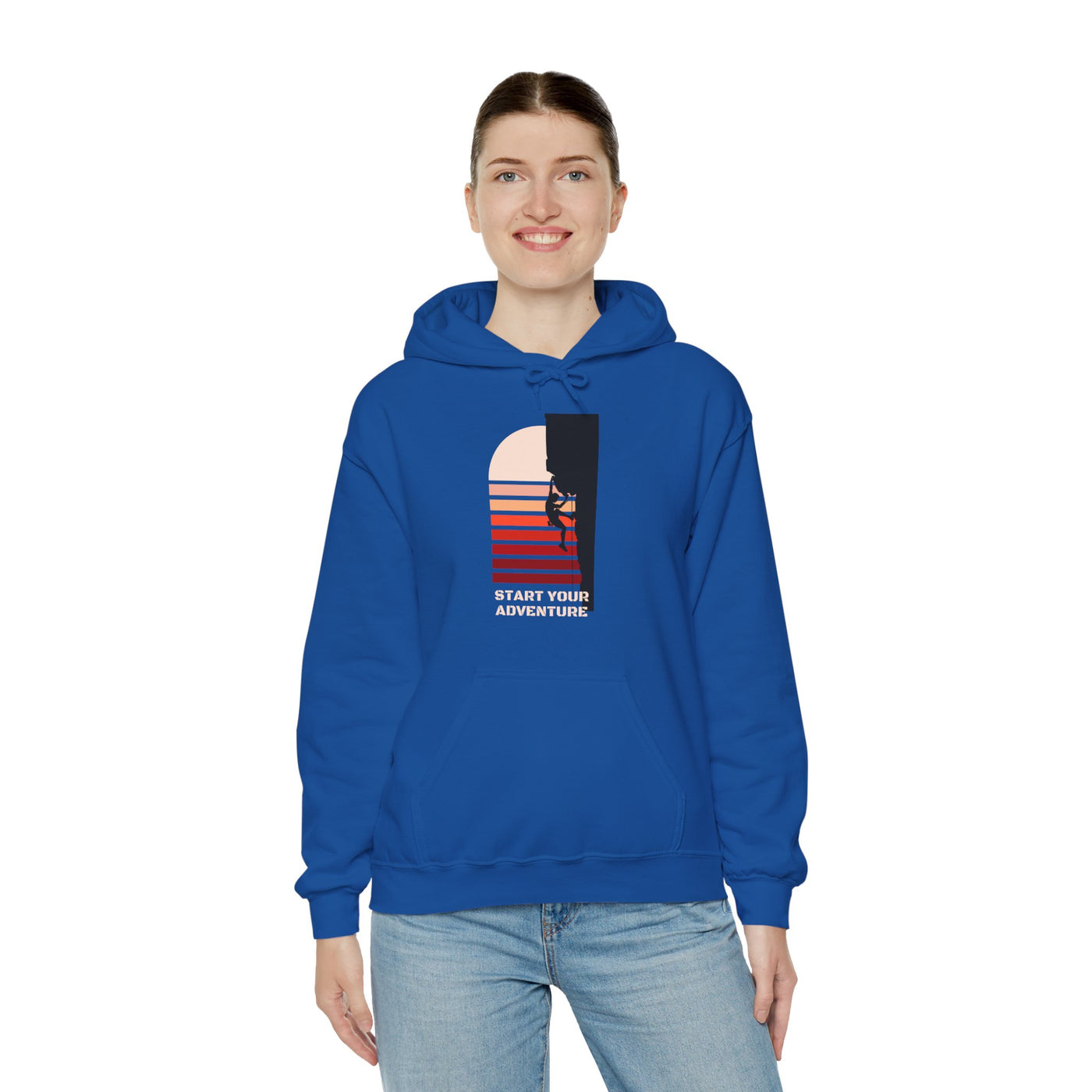 Unisex Pullover Hoodie Start your Adventure