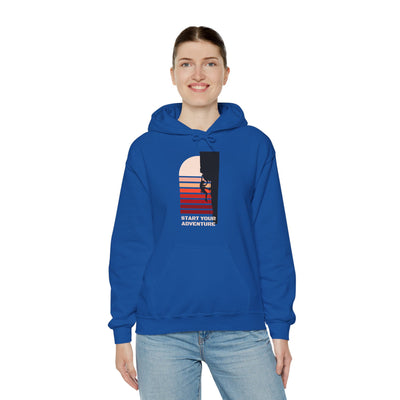 Unisex Pullover Hoodie Start your Adventure