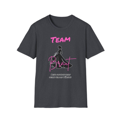 Team Bride Braut T-Shirt - Traumhochzeit