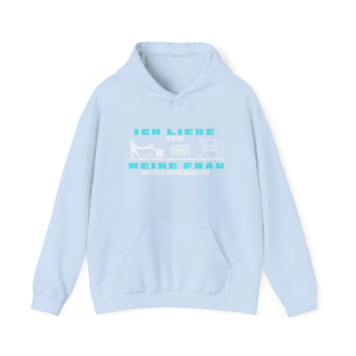 Gaming Love Unisex Hooded Sweatshirt - "Ich Liebe Es Wenn Meine Frau"