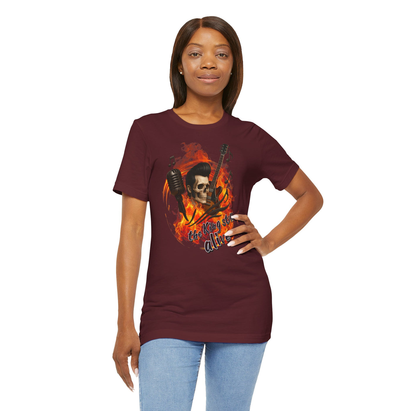 Music Vibes Unisex Jersey Tee - 'The King Still Alive' Graphic T-Shirt