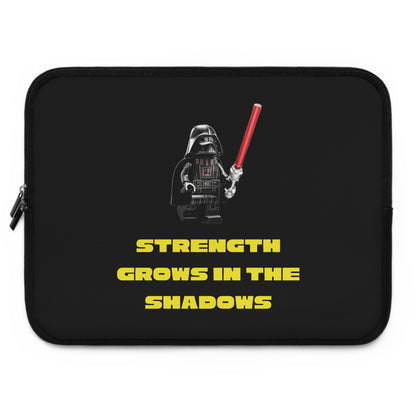 Star Wars Inspired Laptop Tasche - Strength Grows in the Shadows,