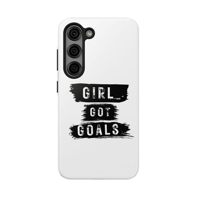 Handyhülle  Phone Case - "Girl Got Goals" - Stylish Protection for Ambitious Women