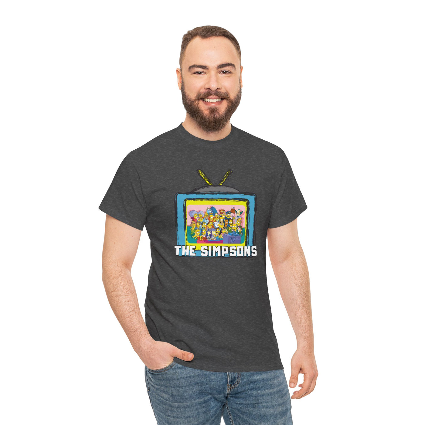 The Simpsons Unisex Heavy Cotton Shirt