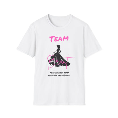 Team Bride Braut T-Shirt - Traumhochzeit