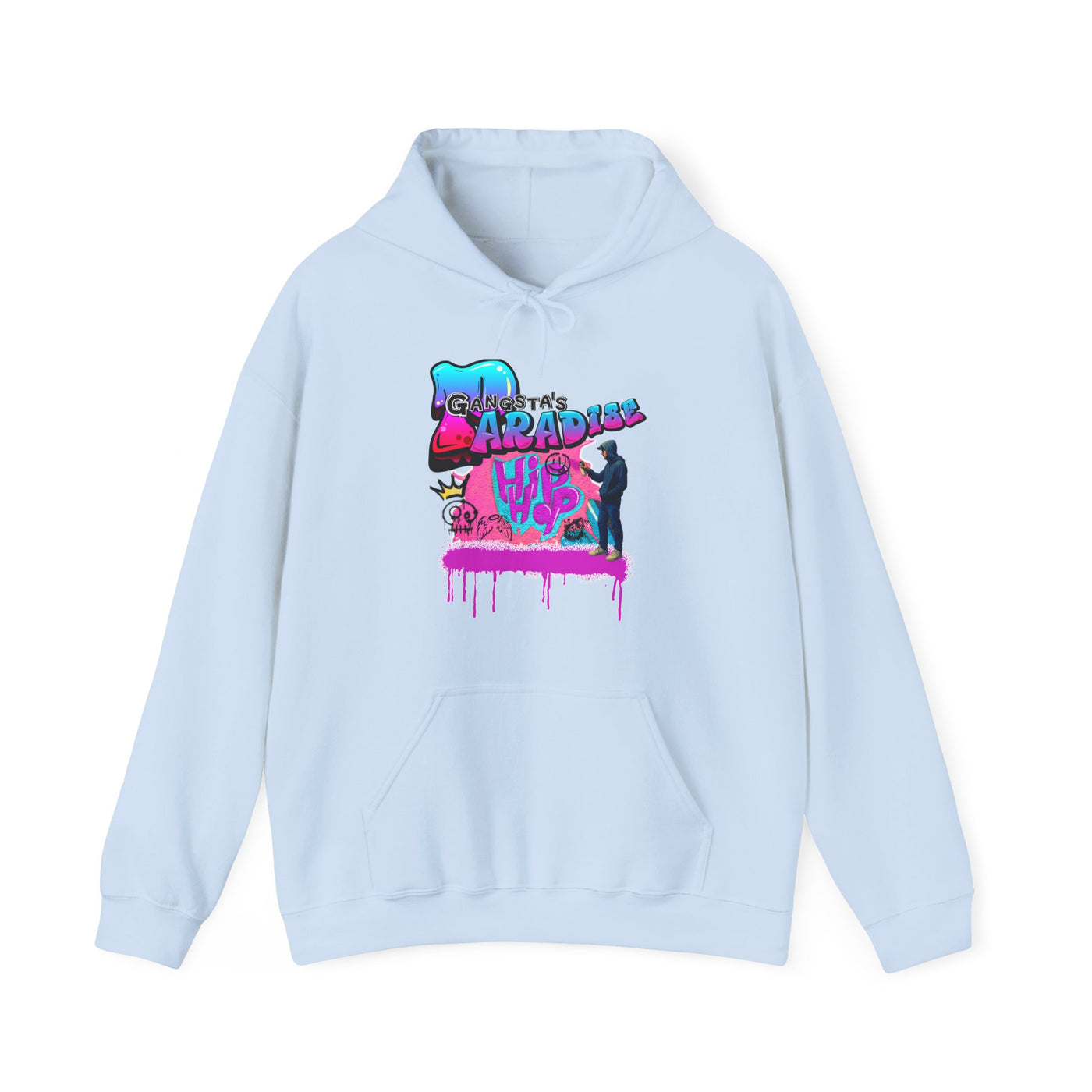 Hoodie Hip Hop Graffiti Design