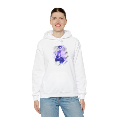 Elvis Presley Vintage-Inspired Unisex Hooded Sweatshirt