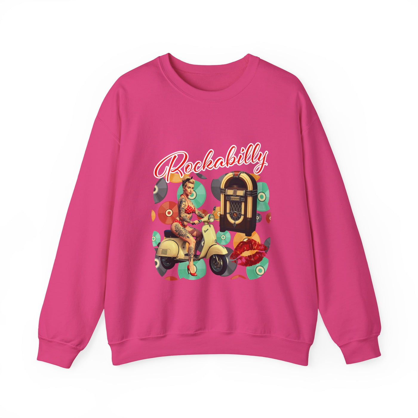 RockabillyHeavy Blend Sweatshirt | Vintage Vibe