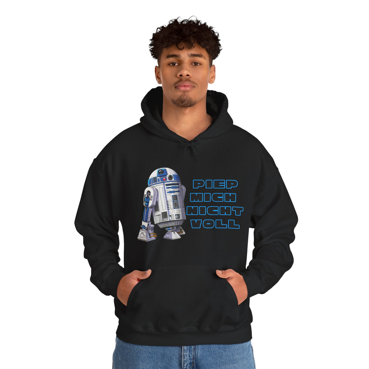 R2-D2 Graphic Hoodie - "Piep mich nicht voll"