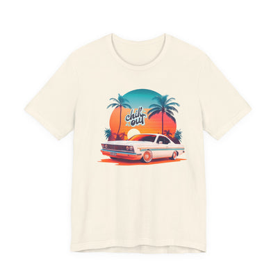 Chill Out Retro Car Tee - Unisex Jersey Short Sleeve Shirt