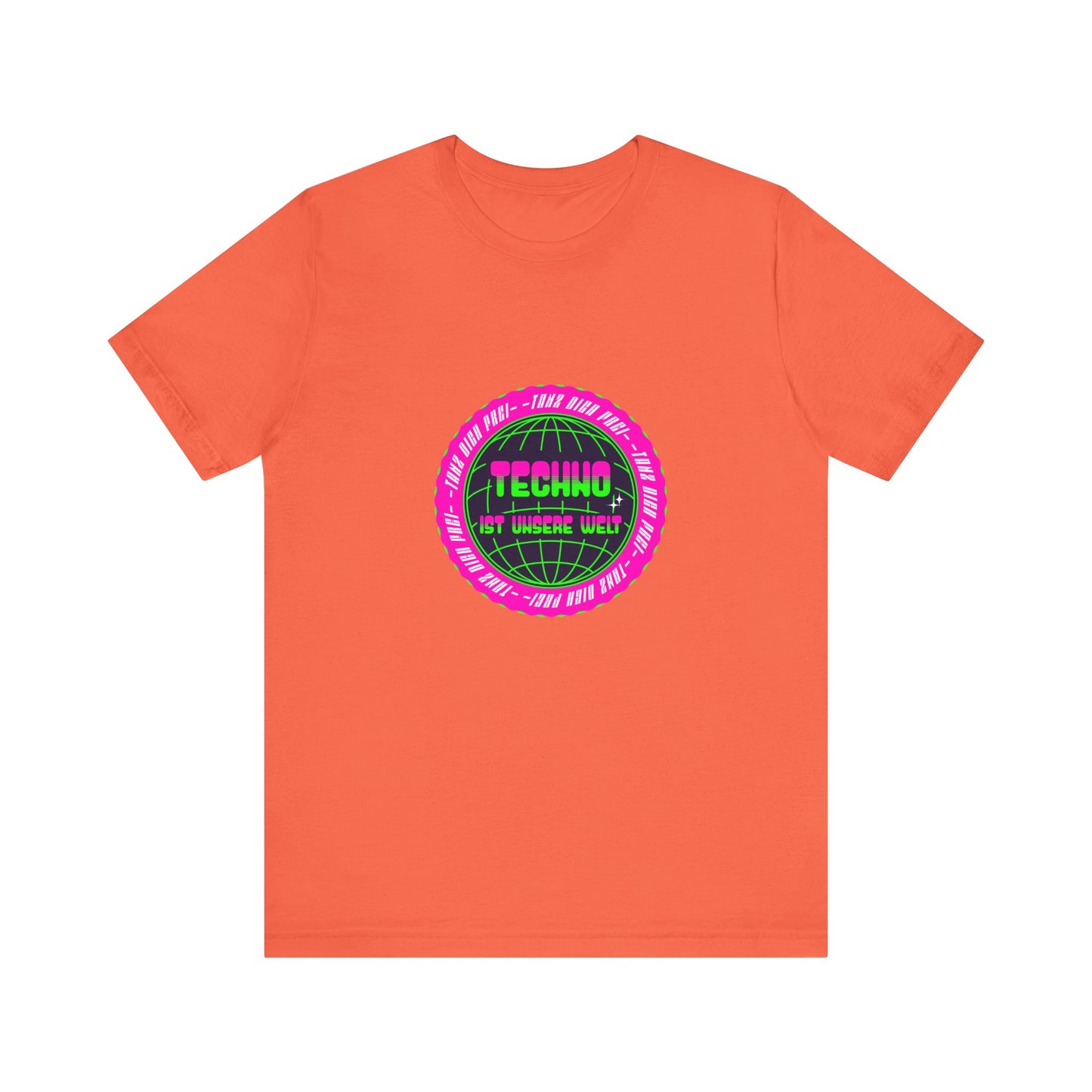 Tanz dich frei - Retro Techno Vibe Unisex Tee, Dance Party Shirt, Gift for Ravers, Festival Fashion,