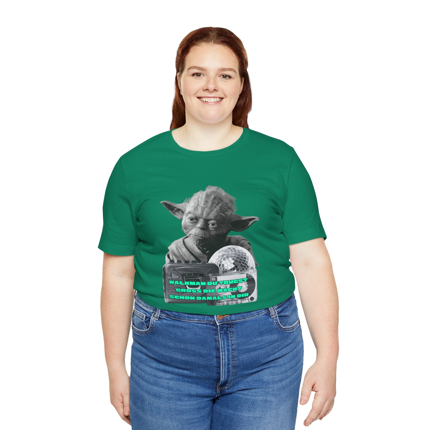 Funny Yoda Quote Unisex Tee - Walkman du kennst - erfahren du bist starwars