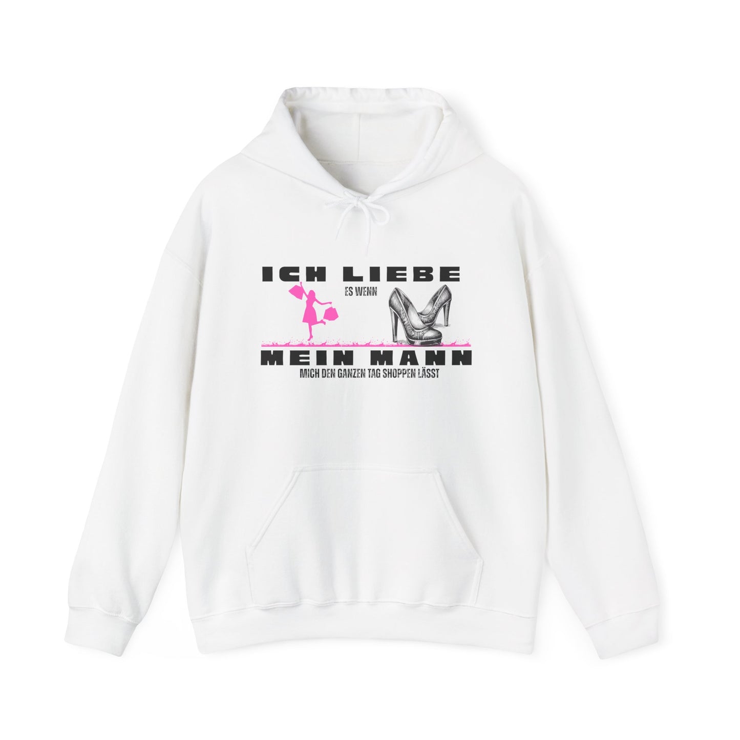 I Love Shopping Unisex Heavy Blend™ Hooded Sweatshirt 