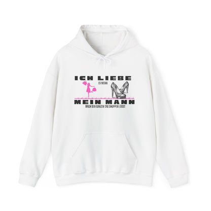 I Love Shopping Unisex Heavy Blend™ Hooded Sweatshirt 