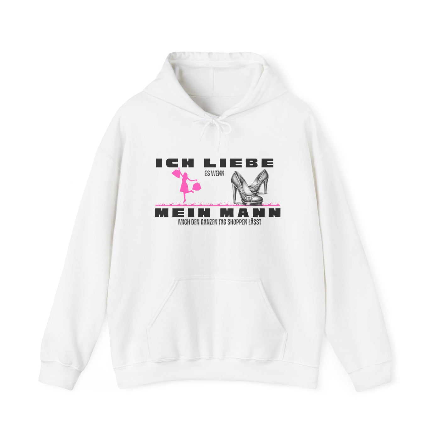 I Love Shopping Unisex Heavy Blend™ Hooded Sweatshirt 