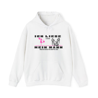 I Love Shopping Unisex Heavy Blend™ Hooded Sweatshirt 