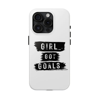 Handyhülle  Phone Case - "Girl Got Goals" - Stylish Protection for Ambitious Women