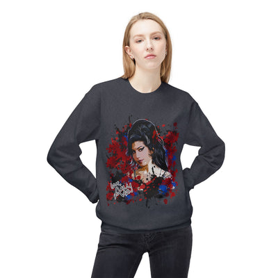 Amy Retro Kiss Graphic Hooded Sweatshirt for Fashion Lovers
