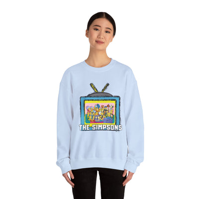 The Simpsons Unisex Heavy Cotton Sweatshirt
