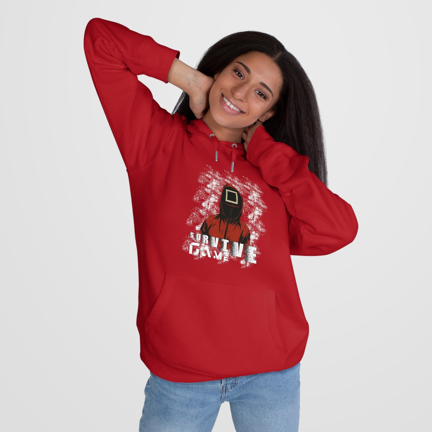 Squid game Hoodie - survive game 