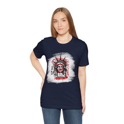 Freedom-Themed Unisex T-Shirt, Statue of Liberty - Freiheitsstatue