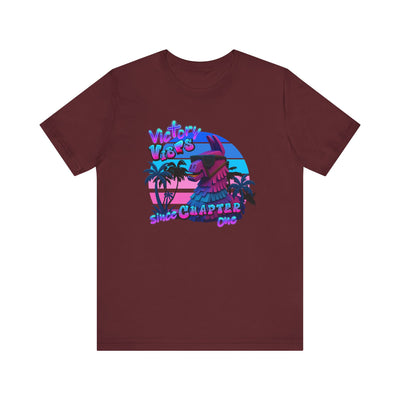 Retro Fortnite Vibe Unisex Short Sleeve Tee - 'Victory' Chapter One Graphic