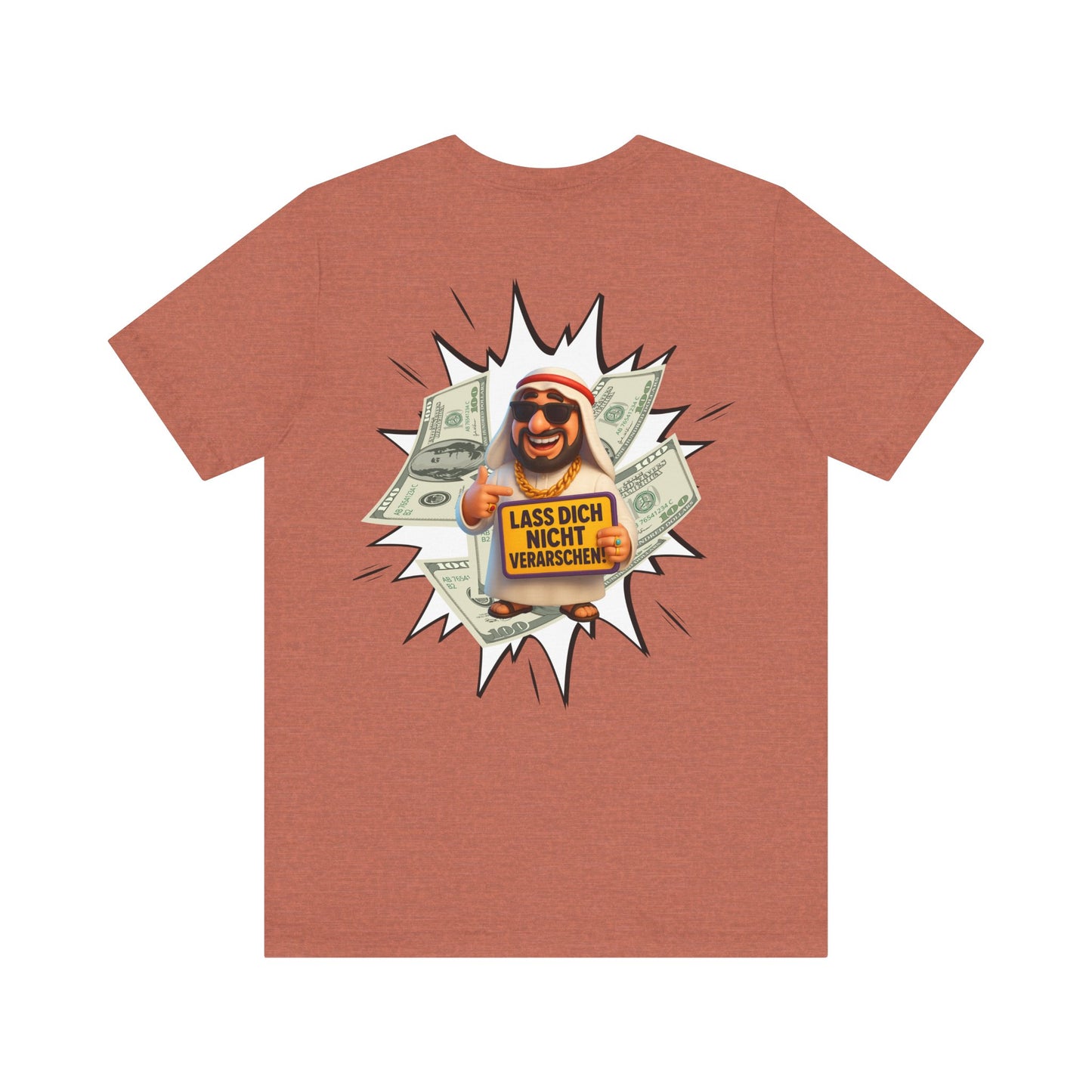 Bitcoins Dubai - Rosarote Welt - lass dich nicht verarschen T - Shirt