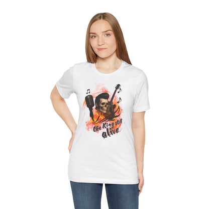 Music Vibes Unisex Jersey Tee - 'The King Still Alive' Graphic T-Shirt